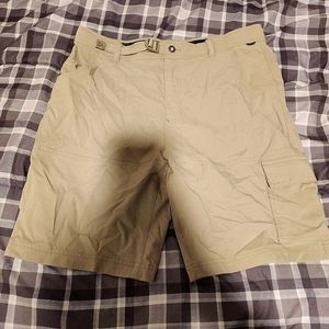 Khaki Cargo Shorts